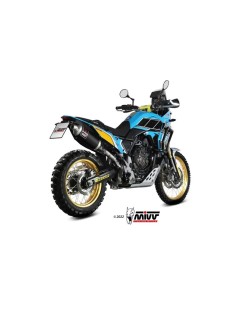 Silencieux MIVV Dakar Slip-On acier inoxydable noir - Yamaha Ténéré 700 19-22