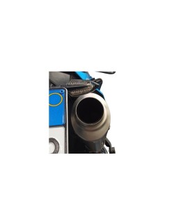 Silencieux MIVV Dakar Slip-On acier inoxydable noir - Yamaha Ténéré 700 19-22