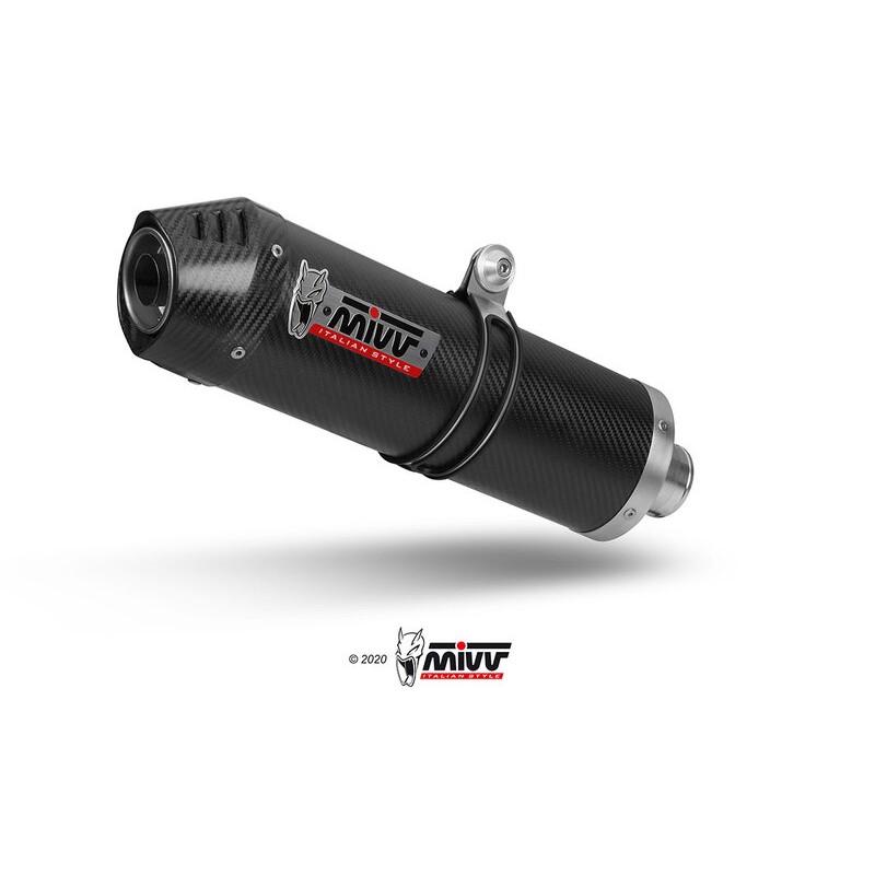Silencieux MIVV Oval carbone - Triumph Tiger 1050 Sport Silencieux MIVV Oval carbone - Triumph Tiger 1050 Sport