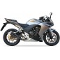 Silencieux IXIL Dual Hyperlow L3XB inox noir / alu - Honda CBR500R - XH6333XB