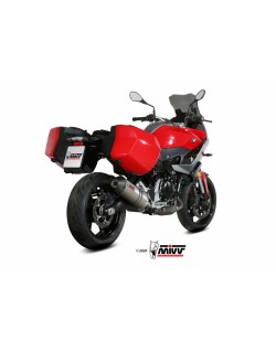 Silencieux MIVV Oval titane/casquette carbone BMW F900XR