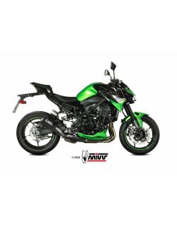 Silencieux MIVV MK3 carbone/casquette inox Kawasaki Z900