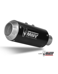 Silencieux MIVV MK3 Steel Black/casquette inox Kawasaki Z900