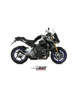 Silencieux MIVV MK3 Steel Black/casquette inox Yamaha MT-10