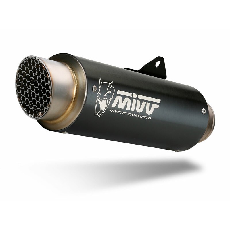 Silencieux MIVV GP Pro Steel Black/casquette inox Kawasaki Ninja 125 Silencieux MIVV GP Pro Steel Black/casquette inox Kawasaki Ninja 125