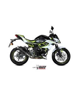 Silencieux MIVV GP Pro Steel Black/casquette inox Kawasaki Ninja 125