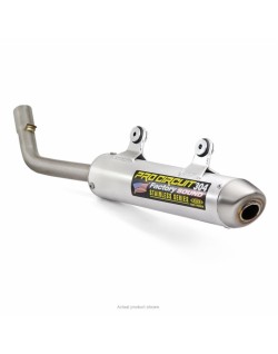 Silencieux PRO CIRCUIT 304 alu brossé/casquette inox KTM