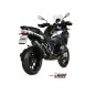 Silencieux MIVV Speed Edge inox noir/casquette carbone BMW R1250GS Silencieux MIVV Speed Edge inox noir/casquette carbone BMW R1250GS