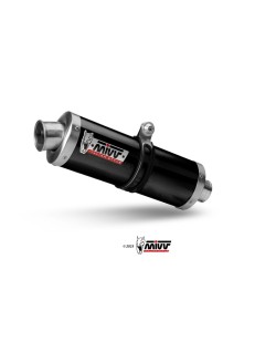 Silencieux MIVV Oval acier noir