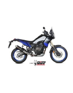 Silencieux MIVV Oval acier noir