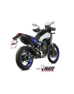 Silencieux MIVV Oval acier noir