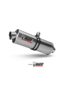 Silencieux MIVV Oval acier inox