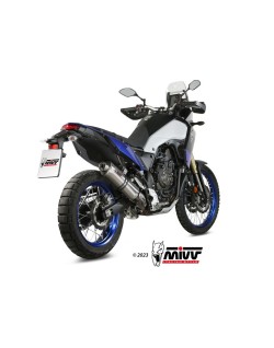 Silencieux MIVV Oval acier inox
