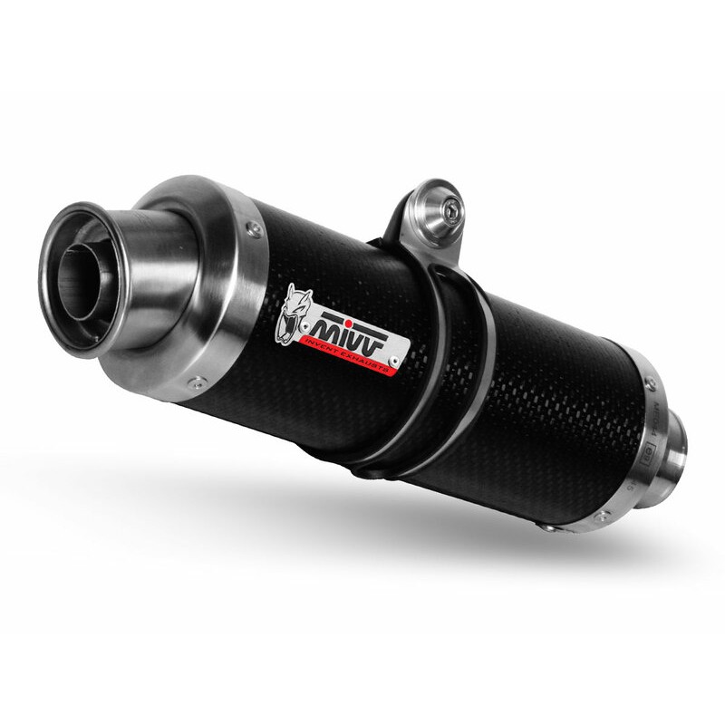 Silencieux MIVV GP Carbone casquette inox Honda CB500F Silencieux MIVV GP Carbone casquette inox Honda CB500F