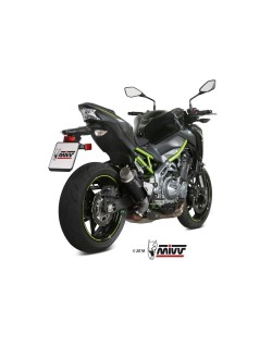 Silencieux MIVV GP-Pro Steel Black/casquette inox Kawasaki Z900