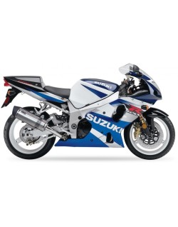 Silencieux IXIL Hexoval Xtrem inox / alu noir - Suzuki GSX1000R - OS8098VSE