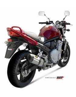 Silencieux MIVV Suono inox/casquette carbone Suzuki