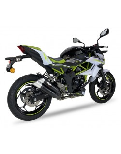 Silencieux IXIL Dual Hyperlow L3XB inox noir / alu - Kawasaki Z125/Ninja 125 - XK7337XB