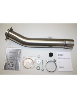 Silencieux IXIL Hexoval Xtrem inox / alu noir - Yamaha FZS 1000 Fazer - OY9089VSE