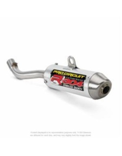 Silencieux PRO CIRCUIT R-304 alu brossé/casquette inox KTM/Husqvarna