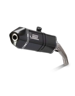 Silencieux MIVV Speed Edge Steel Black Honda CRF1000L Africa Twin