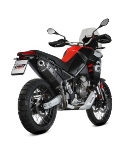 Silencieux MIVV Speed Edge Slip-On acier inoxydable noir - Aprilia Tuareg 660