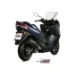 Silencieux MIVV Mover inox noir/casquette ABS noir Suzuki Burgman 400 Silencieux MIVV Mover inox noir/casquette ABS noir Suzuki Burgman 400