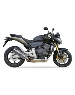 Silencieux IXIL Hexoval Xtrem inox noir / alu noir - Honda CB600F-S Hornet - OH6048VSE