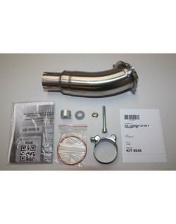 Silencieux IXIL Hexoval Xtrem inox noir / alu noir - Honda CB600F-S Hornet - OH6048VSE