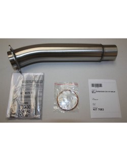 Silencieux IXIL Hexoval Xtrem inox / alu noir - Kawasaki ZX-9R Ninja - OK7083VSE