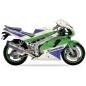 Silencieux IXIL Hexoval Xtrem inox / alu noir - Kawasaki ZX750R - OK7063VSE Silencieux IXIL Hexoval Xtrem inox / alu noir - Kawasaki ZX750R - OK7063VSE