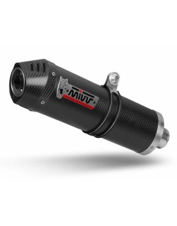 Ligne complète MIVV Oval carbone/casquette carbone - Suzuki DL650 V-Strom