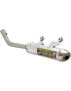 Silencieux PRO CIRCUIT 304 alu brossé/casquette inox KTM/Husqvarna