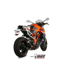 Silencieux MIVV MK3 Steel Black/casquette inox KTM 1290 Superduke
