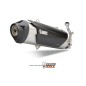 Silencieux MIVV Urban catalysé inox brossé/casquette ABS noir Yamaha X-MAX 400 Silencieux MIVV Urban catalysé inox brossé/casquette ABS noir Yamaha X-MAX 400