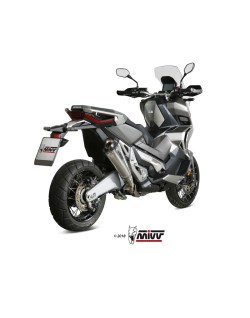 Silencieux MIVV Delta Race inox /casquette carbone Honda X-ADV 750