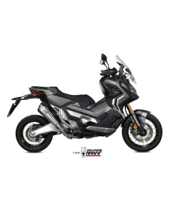 Silencieux MIVV Delta Race inox /casquette carbone Honda X-ADV 750