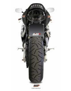 Silencieux MIVV Suono inox/casquette carbone Honda CBR600RR