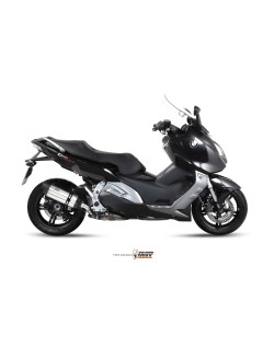 Silencieux MIVV Suono inox/casquette carbone BMW C600/C650