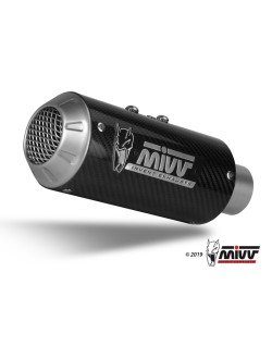 Silencieux MIVV MK3 Carbon/casquette inox Yamaha R1