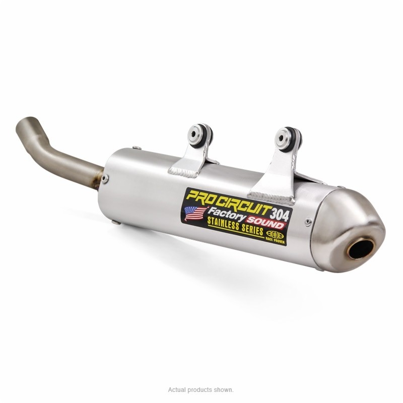 Silencieux PRO CIRCUIT 304 alu brossé/casquette inox Gas Gas EC2500/300 Silencieux PRO CIRCUIT 304 alu brossé/casquette inox Gas Gas EC2500/300