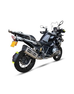 Silencieux IXIL MXT inox / alu noir - BMW R1200GS - EB5095SS
