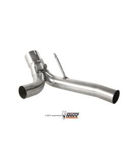Silencieux double MIVV Suono inox/casquette carbone Suzuki GSX-R1000