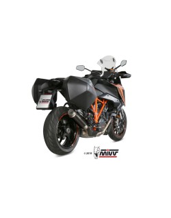 Silencieux MIVV Dakar Slip-On acier inoxydable noir - KTM 1290 Superduke GT
