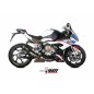Silencieux MIVV MK3 carbone/casquette inox BMW S1000RR Silencieux MIVV MK3 carbone/casquette inox BMW S1000RR