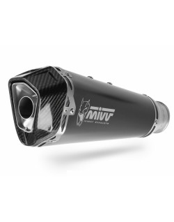 Silencieux MIVV Delta Race inox/casquette carbone Kawasaki Ninja 125