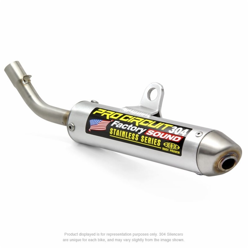 Silencieux PRO CIRCUIT 304 alu brossé/casquette inox KTM/Husqvarna Silencieux PRO CIRCUIT 304 alu brossé/casquette inox KTM/Husqvarna