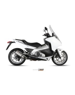 Silencieux MIVV Suono inox/casquette carbone Honda