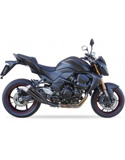 Silencieux IXIL Dual Hyperlow L3XB inox noir / alu - Kawasaki Z750S - XK7371XB