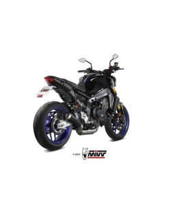 Ligne complète MIVV X-M1 - Steel Black/inox Yamaha MT-09/SP/FZ-09